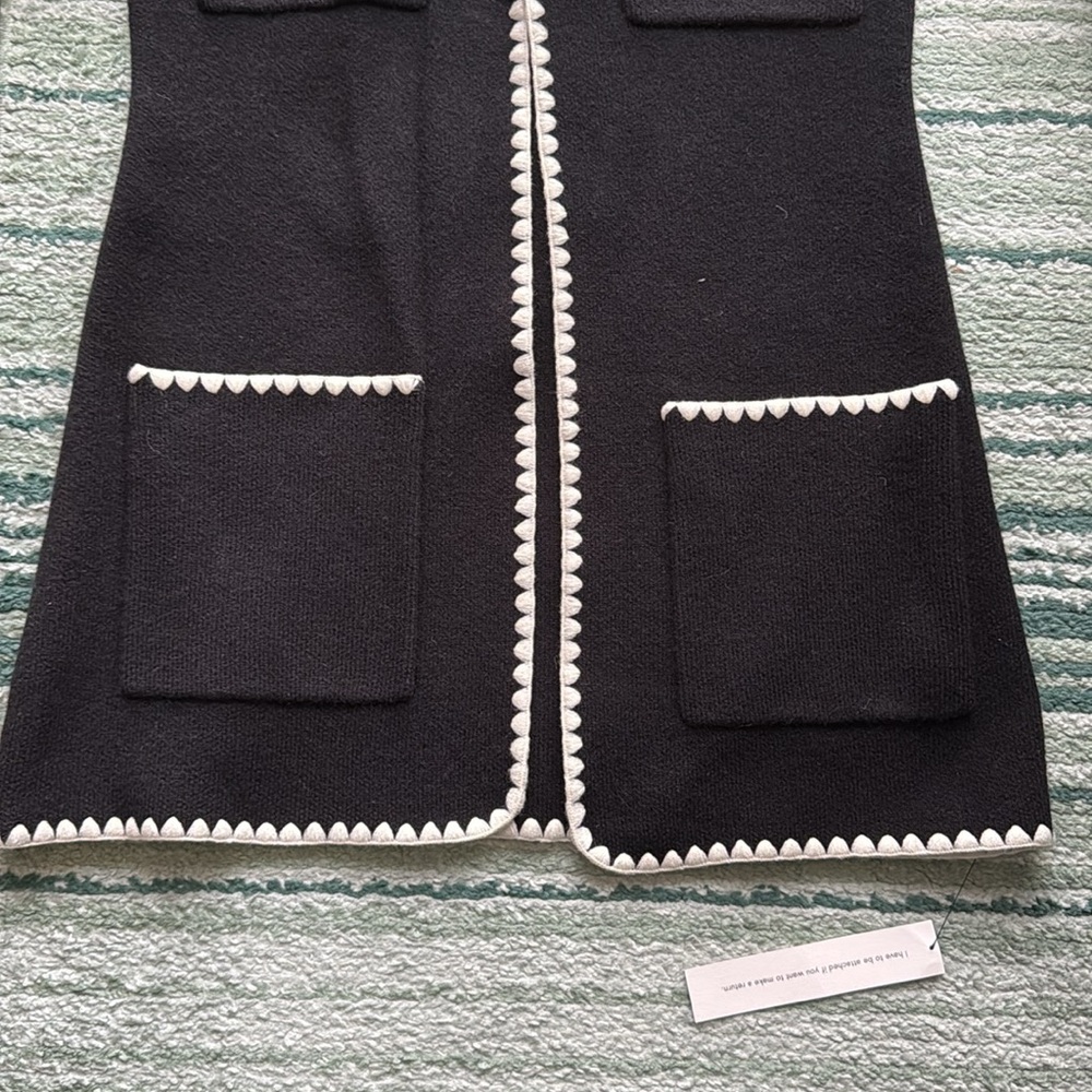 🆕 Reformation Isabelle Regenerative wool sweater jacket - Picture 5 of 8